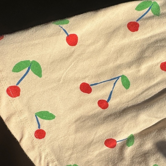 Adorable Cherry Patterned Kids Dress - Picture 3 of 4